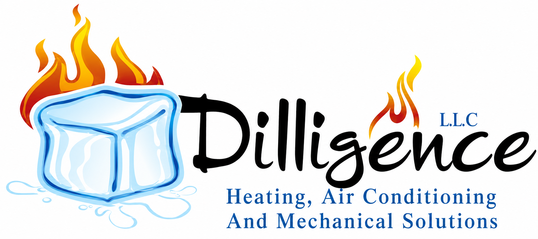 Dilligence Heating, Air, and Mechanical LLC Logo