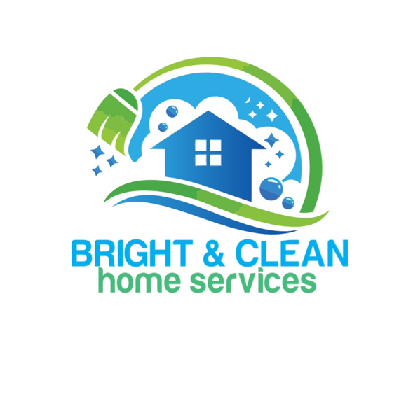 Bright & Clean Home Services Logo