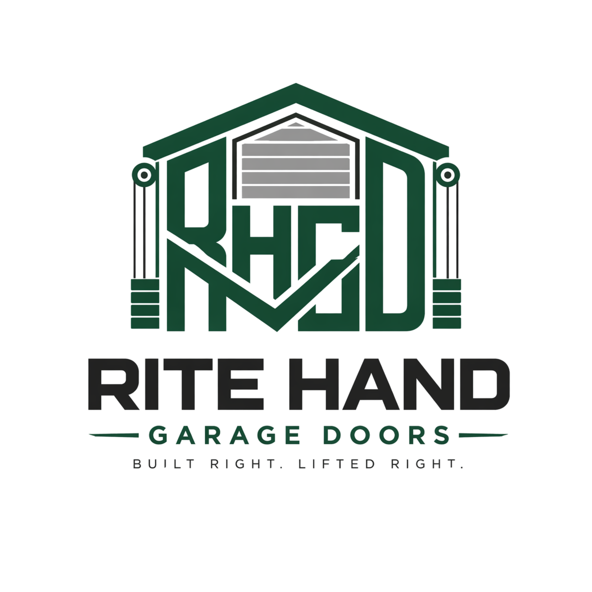 Rite Hand Doors garage door services Logo