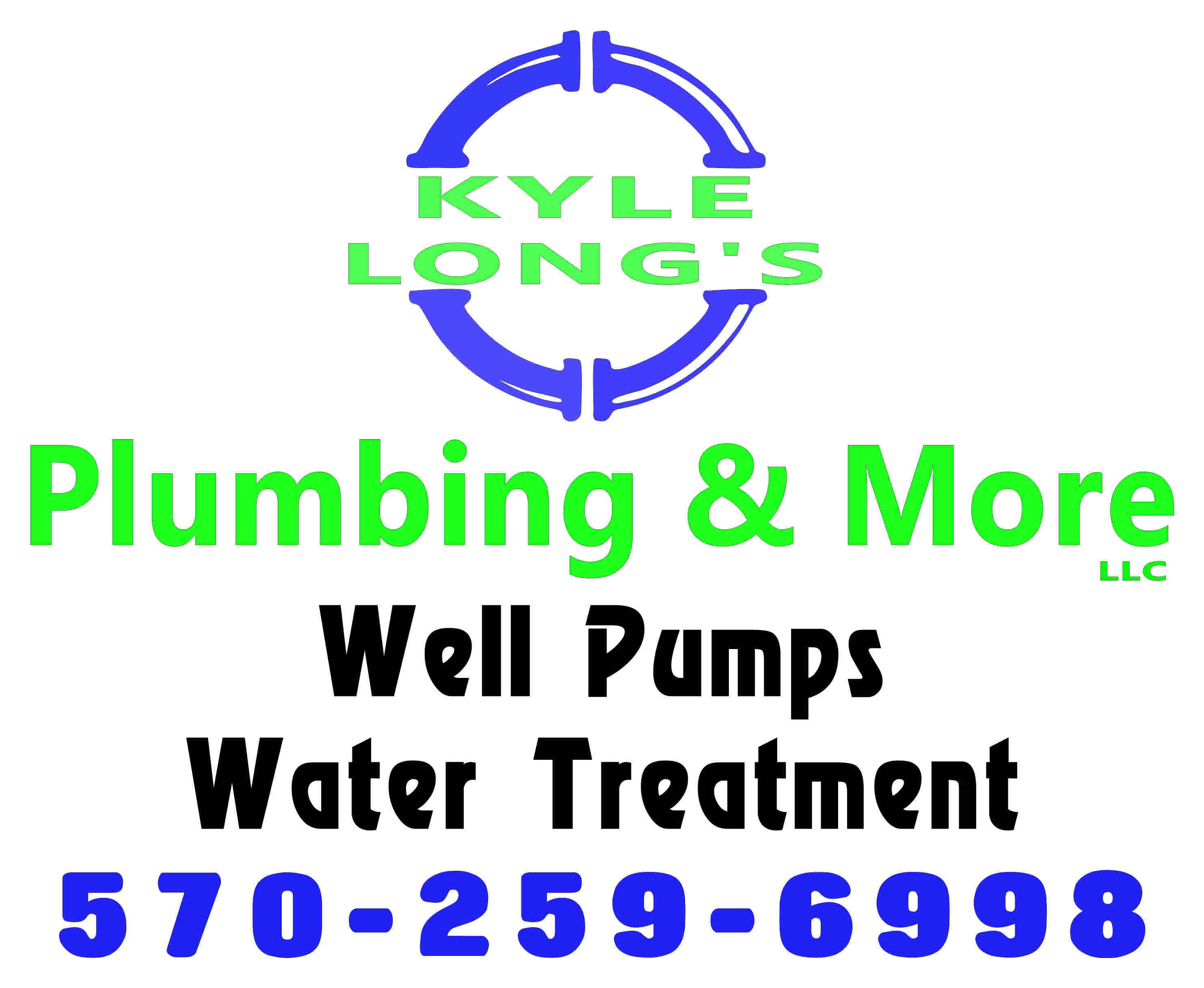 Kyle Long's Plumbing & More Business Logo Kyle Long's Plumbing & More Business Logo