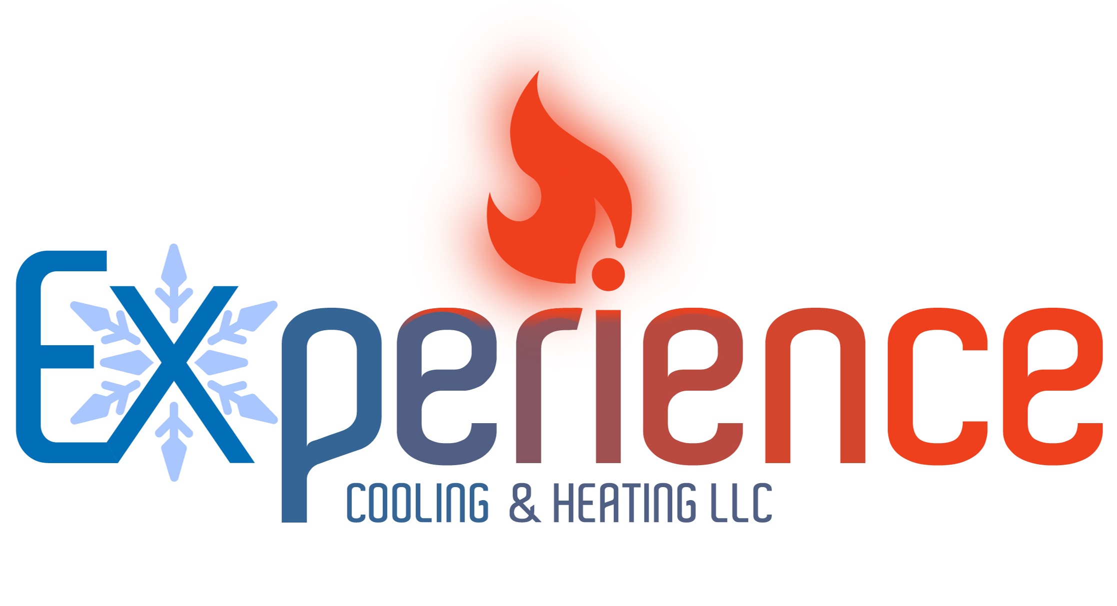 experience cooling & heating business logo