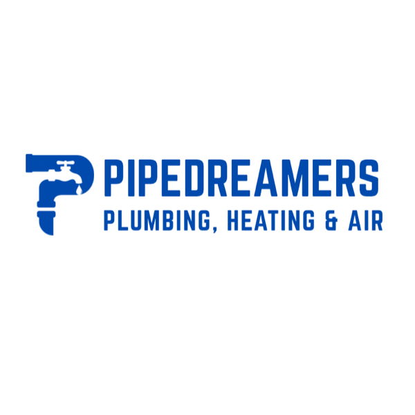 PipeDreamers Plumbing, Heating & Air Logo