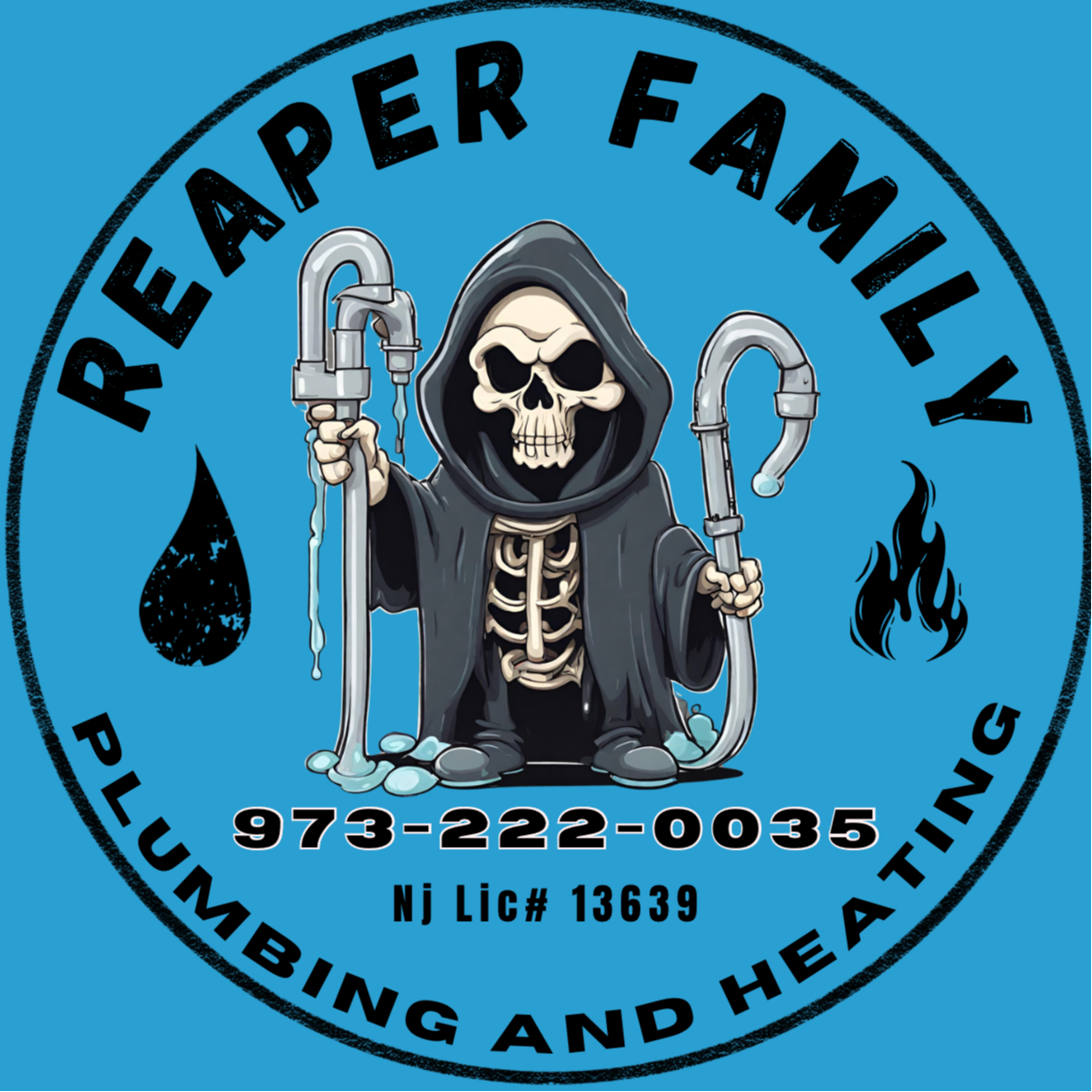 Reaper Family Plumbing and Heating LLC.logo