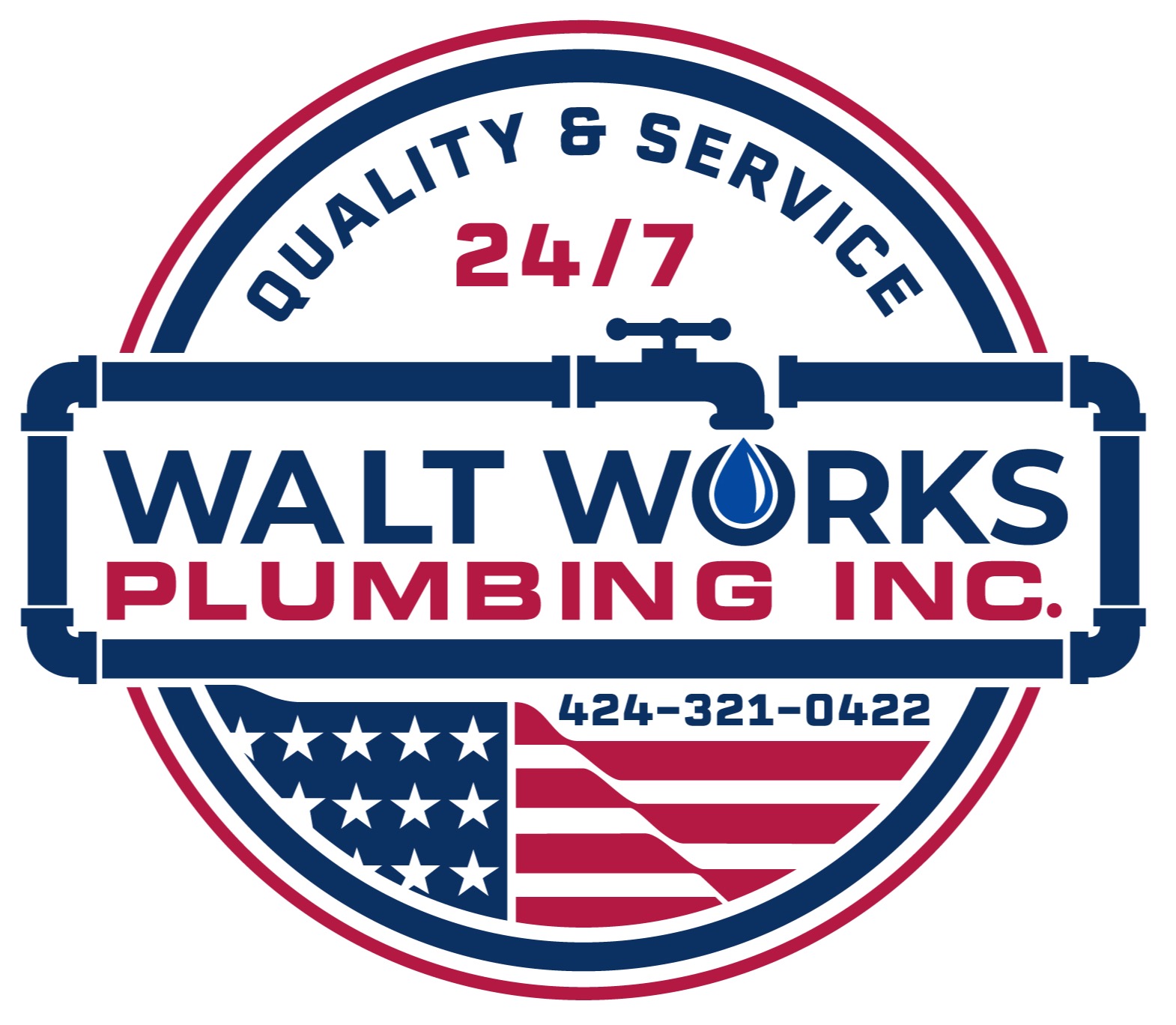 Walt Works Plumbing Inc.Logo
