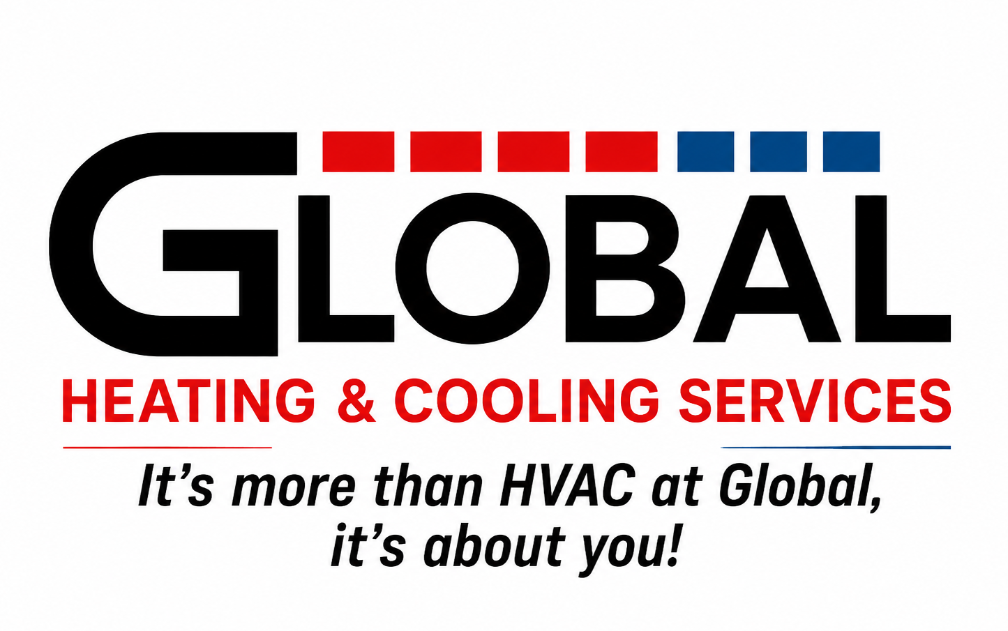 Global Heating and Cooling services Logo