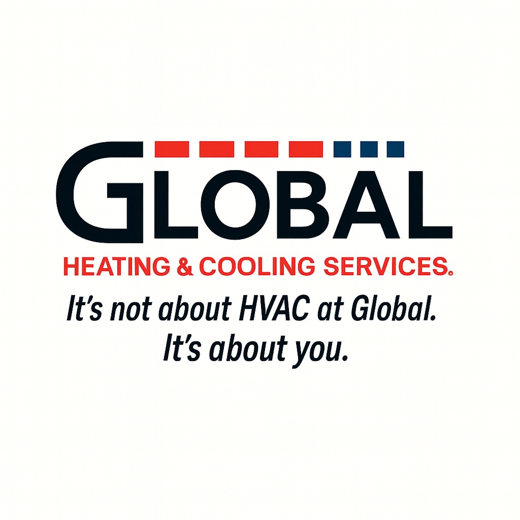 Global Heating and Cooling services Logo
