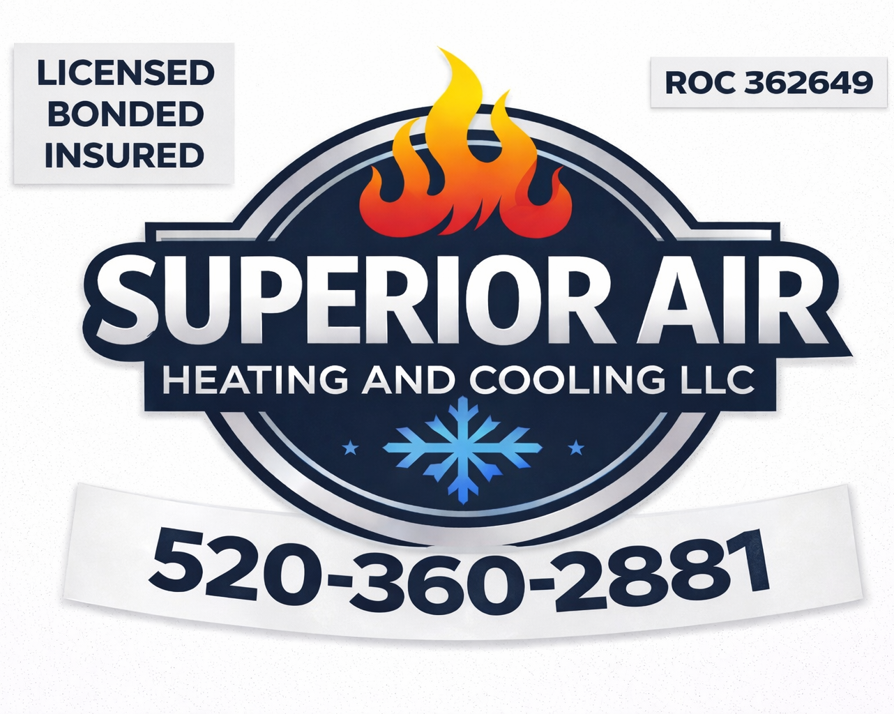 Superior Air heating and cooling llc Logo