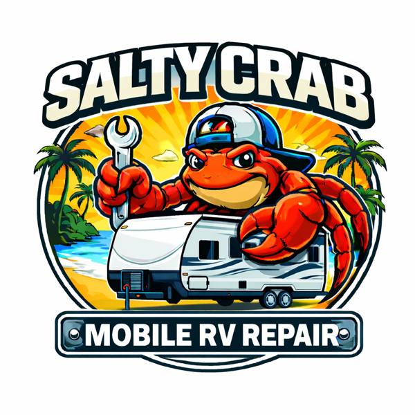 Salty Crab Mobile RV Repair Logo