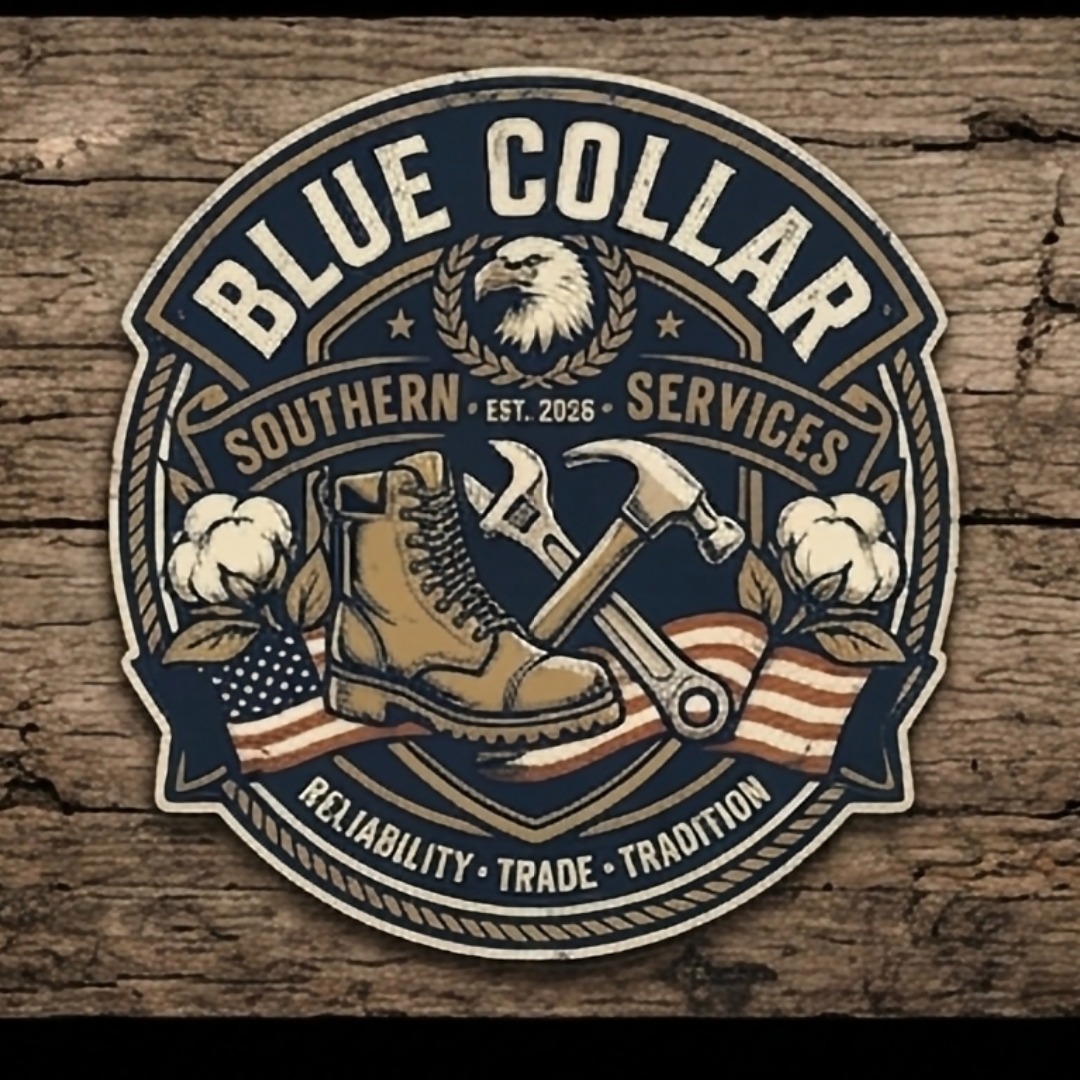 BLUE COLLAR SOUTHERN SERVICES logo