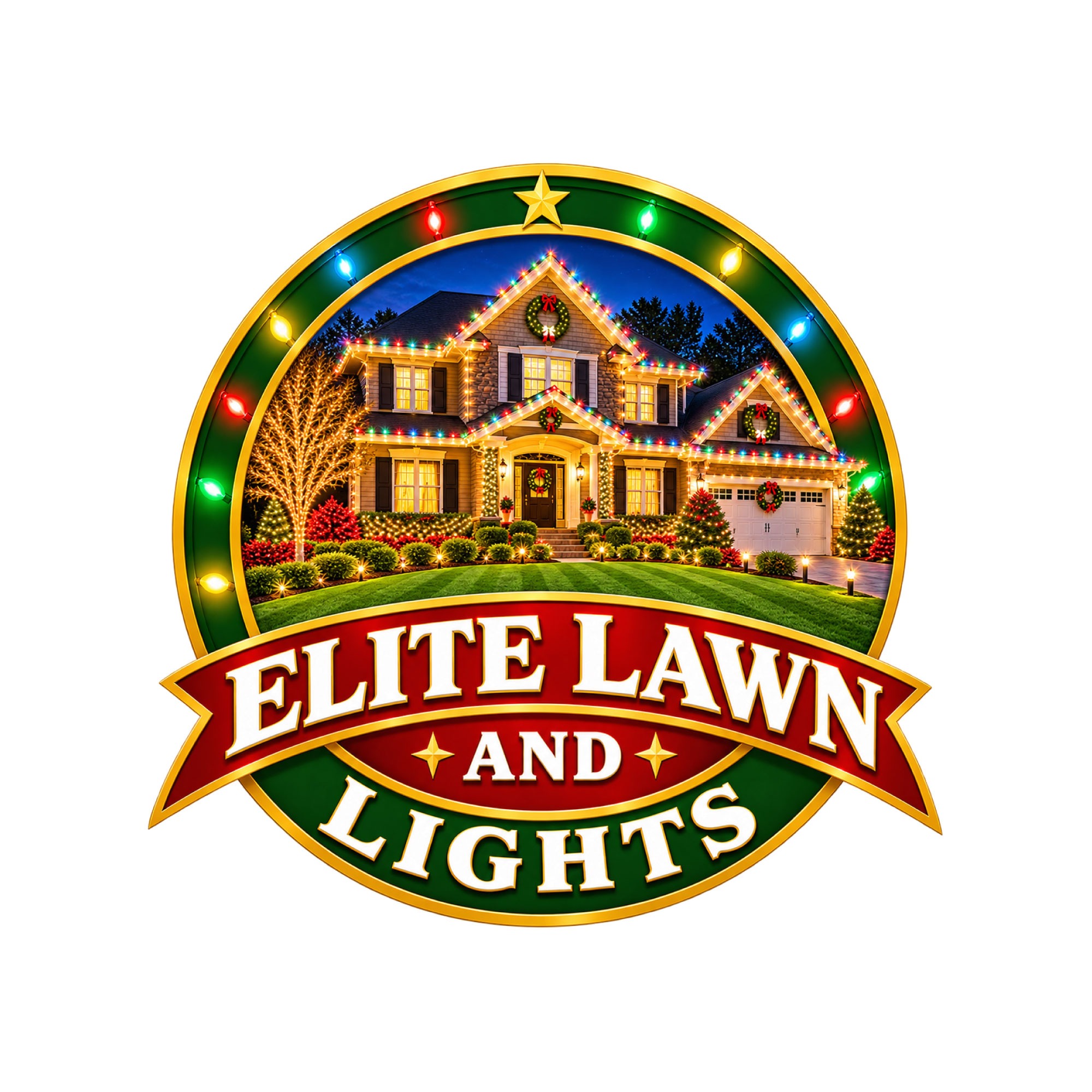 Elite Lawn and Lights logo