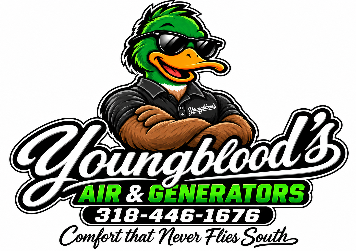 Youngblood Air and Generators Logo