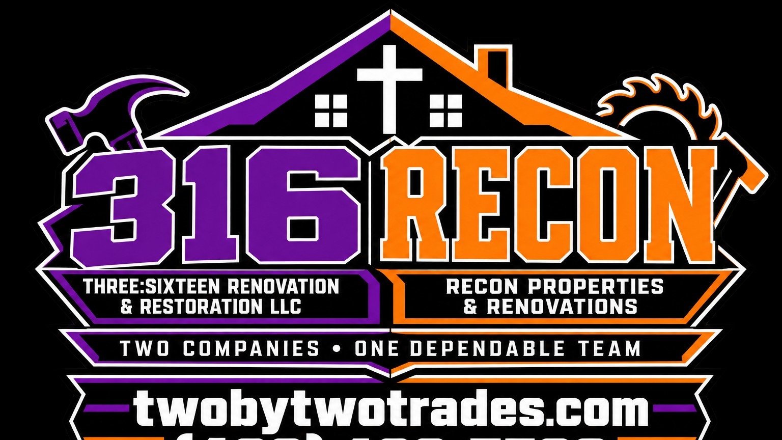 Three Sixteen & Recon Renovations logo