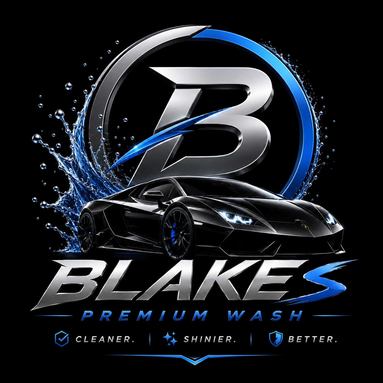 Blakes Premium Wash LLC Logo